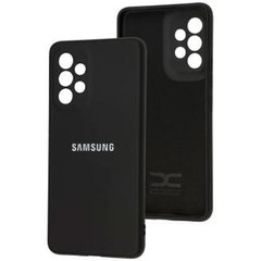 Оригинальный чехол для Samsung Galaxy A53 (A536) Silicone case Черный