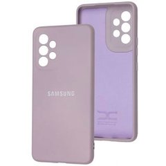 Оригинальный чехол для Samsung Galaxy A53 (A536) Silicone case Сиреневый