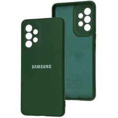 Оригинальный чехол для Samsung Galaxy A53 (A536) Silicone case Зеленый
