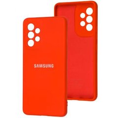 Оригинальный чехол для Samsung Galaxy A53 (A536) Silicone case Красный